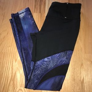 CALIA by Carrie Underwood Mesh Floral Leggings